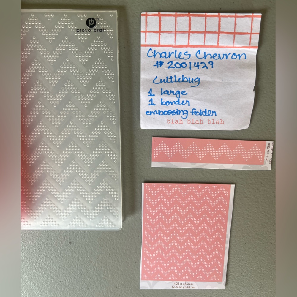 Cuttlebug Embossing Set - Picture 2 of 3